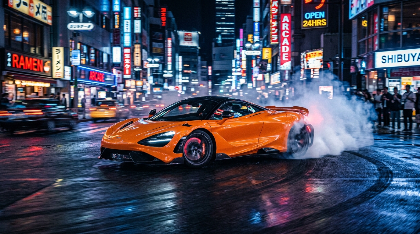 McLaren 750S Night Drift Series